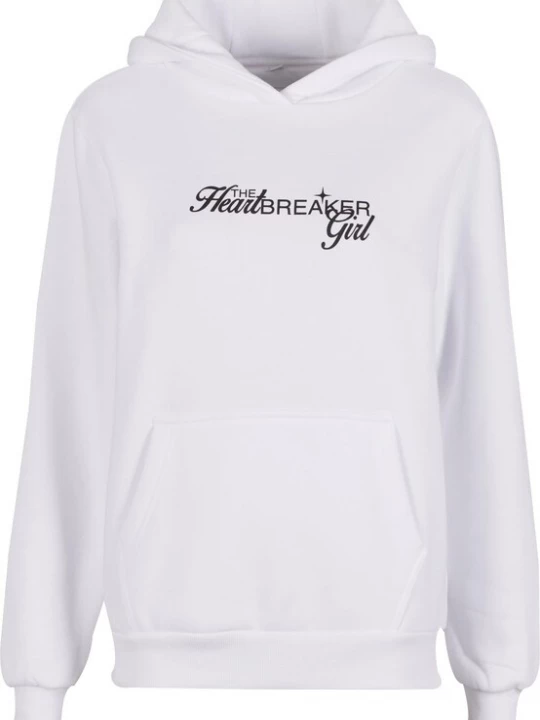 Obrázek produktu Miss Tee Mikina 'Heartbreaker Girl' pink / černá / bílá