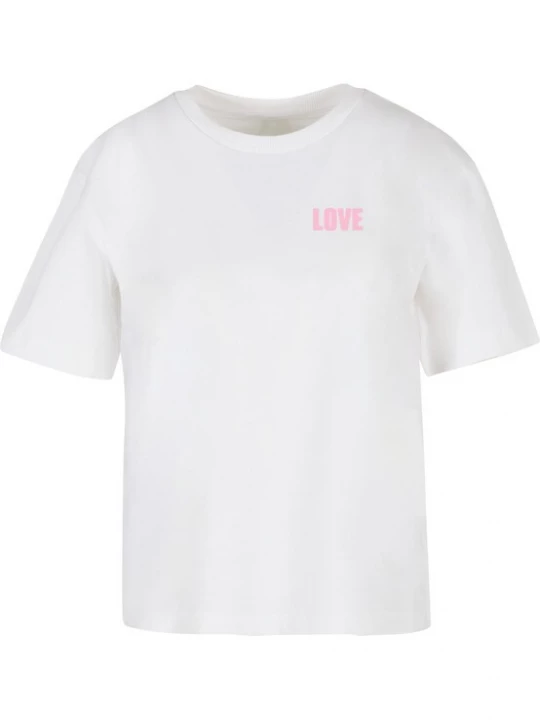 Obrázek produktu Miss Tee Tričko 'All We Need Is Love' bílá