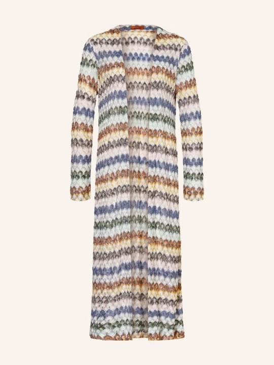 Obrázek produktu Missoni Pletený Přehoz S Třpytivou Přízí bílá / hnědá / modrá
