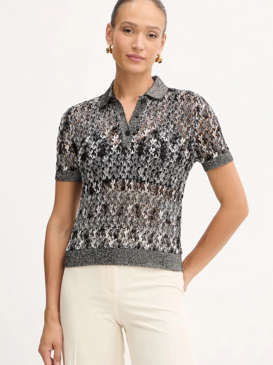 Obrázek produktu Missoni Polo tričko Missoni hnědá