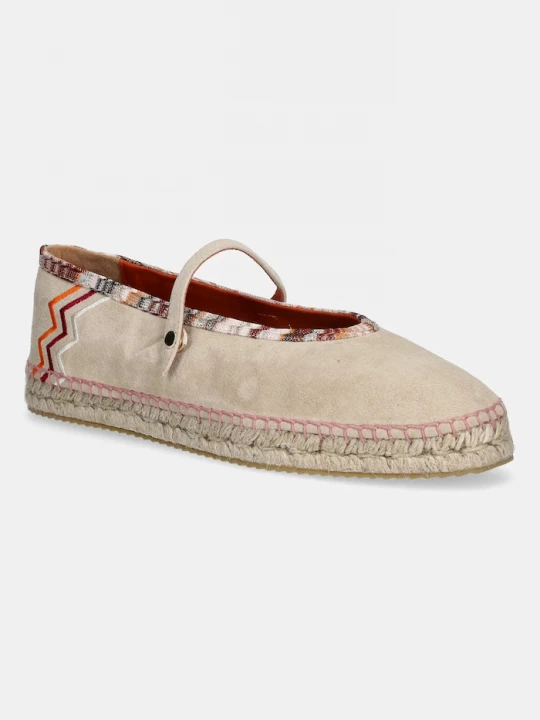 Obrázek produktu Missoni Semišové espadrilky Missoni Lola béžová