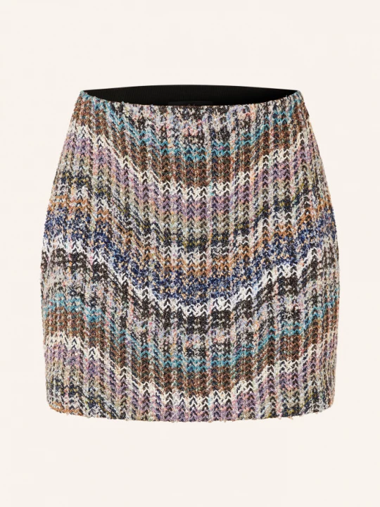 Obrázek produktu Missoni Tweedová Sukně S Flitry A Třpytivou Přízí tmavě modrá / režná / fialová