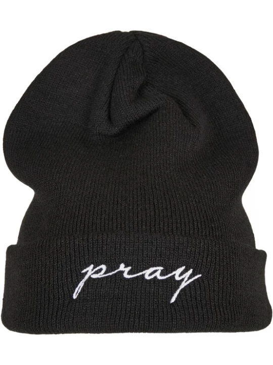 Obrázek produktu Mister Tee Čepice  černá / bílá