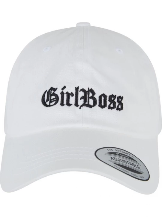 Obrázek produktu Mister Tee Čepice 'Girl Boss' černá / stříbrná / bílá
