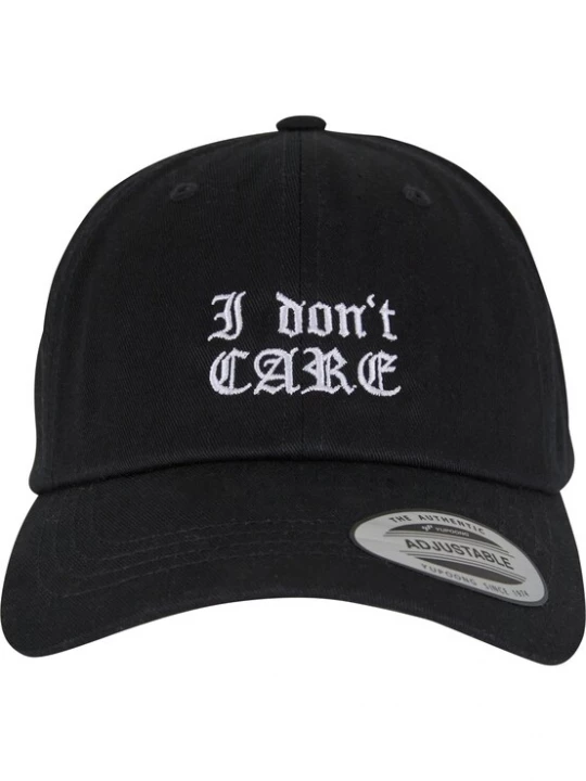 Obrázek produktu Mister Tee Kšiltovka 'I Don‘t Care' černá / bílá