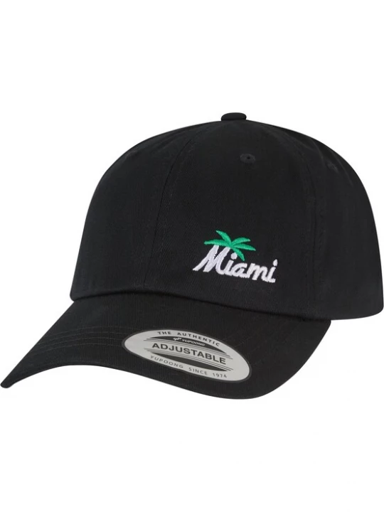 Obrázek produktu Mister Tee Kšiltovka 'Miami Palm Tree'  šedá / zelená / černá / bílá