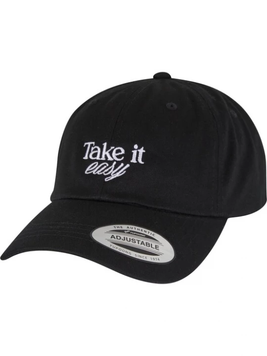Obrázek produktu Mister Tee Kšiltovka 'Take It Easy'  černá / bílá
