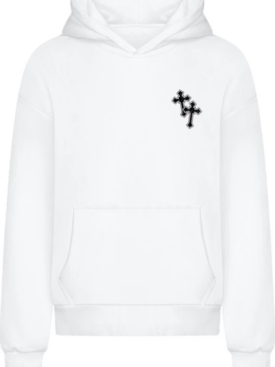 Obrázek produktu Mister Tee Mikina 'Believe In Strength' černá / bílá