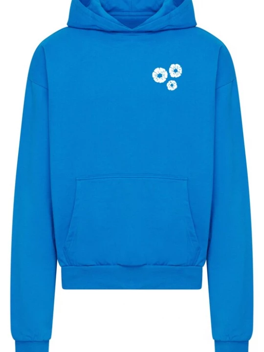 Obrázek produktu Mister Tee Mikina 'Bold Flowers' kobaltová modř / bílá