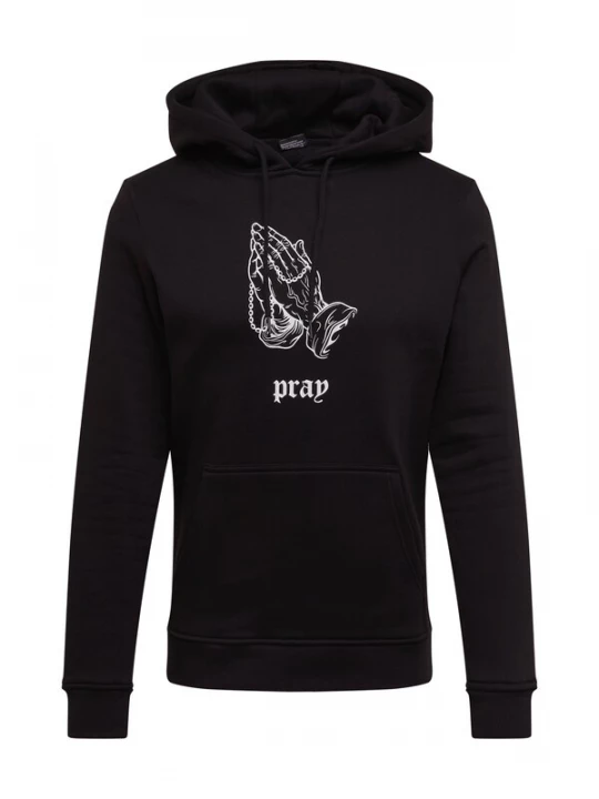 Obrázek produktu Mister Tee Mikina  černá / bílá