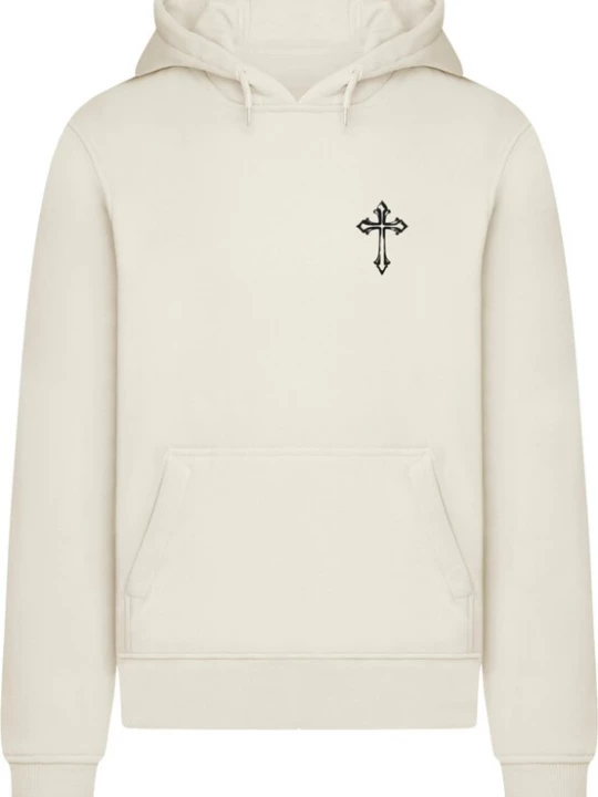 Obrázek produktu Mister Tee Mikina 'Holy' písková / černá / offwhite