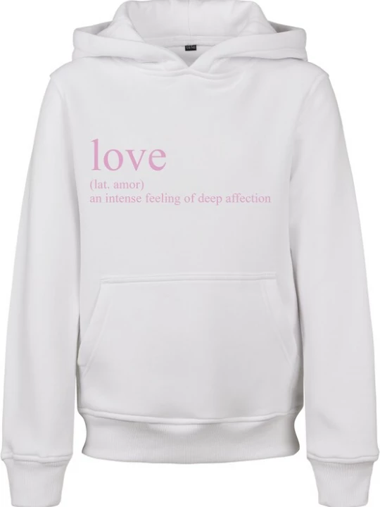 Obrázek produktu Mister Tee Mikina 'Love Definition'  pink / bílá