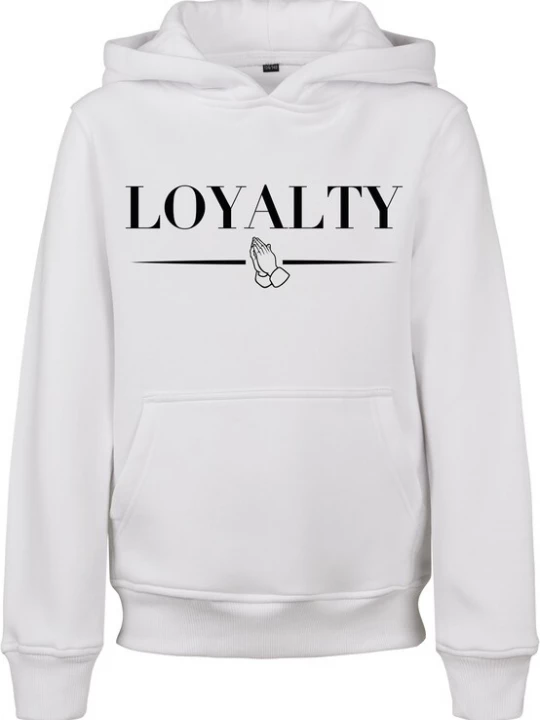 Obrázek produktu Mister Tee Mikina 'Loyalty'  černá / bílá