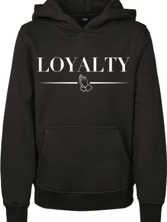 Obrázek produktu Mister Tee Mikina 'Loyalty'  černá / bílá