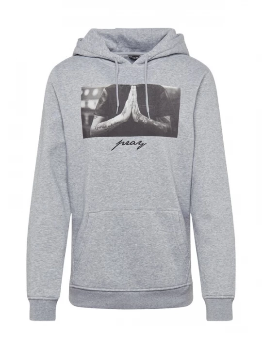 Obrázek produktu Mister Tee Mikina 'Pray'  antracitová / tmavě šedá / šedý melír
