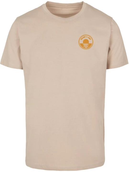 Obrázek produktu Mister Tee Tričko 'Beach Paradise'  písková / zelená / oranžová / červená