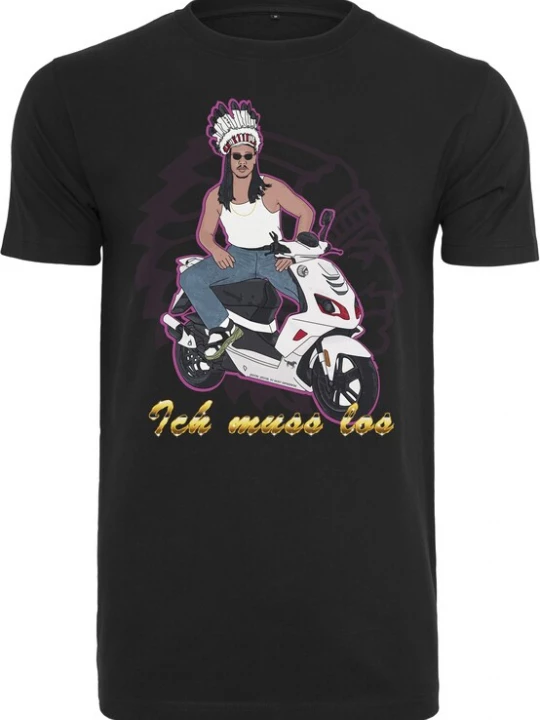 Obrázek produktu Mister Tee Tričko béžová / chladná modrá / světle fialová / černá / bílá
