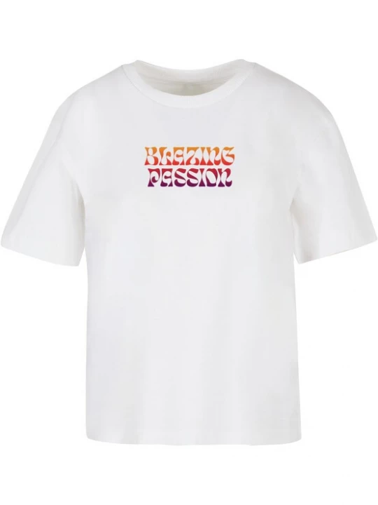 Obrázek produktu Mister Tee Tričko 'Blazing Passion'  světlemodrá / oranžová / pink / bílá