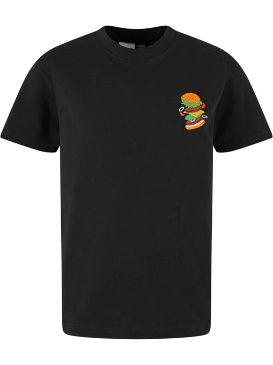 Obrázek produktu Mister Tee Tričko 'Burger Love' hnědá / zelená / oranžová / černá