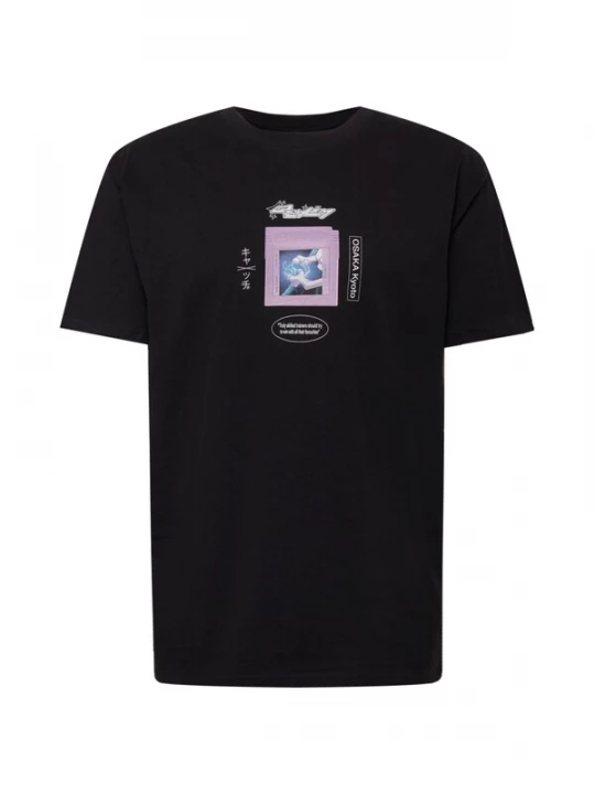 Obrázek produktu Mister Tee Tričko 'Catch Em' námořnická modř / světle fialová / černá / bílá