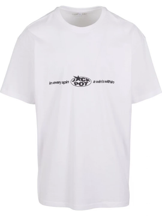 Obrázek produktu Mister Tee Tričko černá / bílá