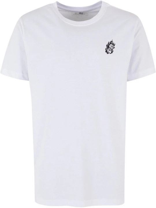 Obrázek produktu Mister Tee Tričko 'Dice Fire EMB Tee'  černá / bílá