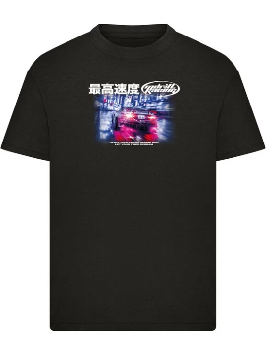 Obrázek produktu Mister Tee Tričko 'Drift Racing' indigo / červená / černá / bílá