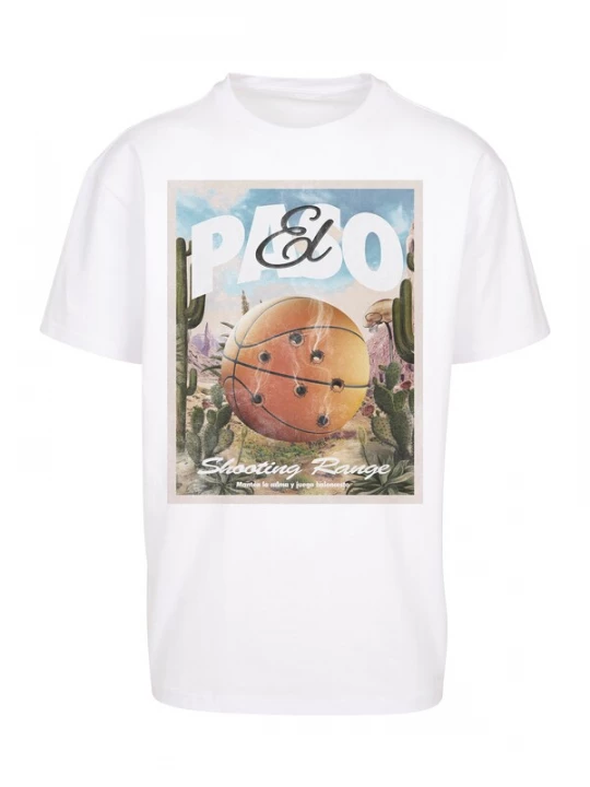 Obrázek produktu Mister Tee Tričko 'El Paso'  světlemodrá / mix barev / pastelově oranžová / offwhite