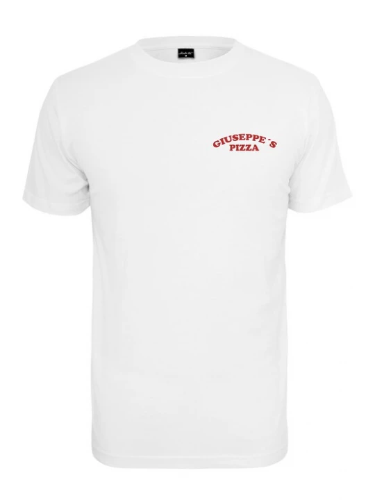 Obrázek produktu Mister Tee Tričko 'Giuseppe's Pizzeria'  červená / černá / bílá