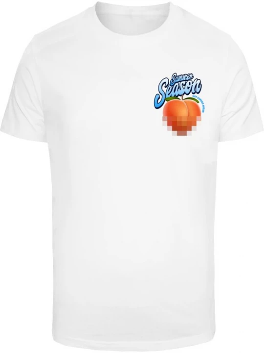 Obrázek produktu Mister Tee Tričko 'It's The Season'  marine modrá / světlemodrá / humrová / bílá