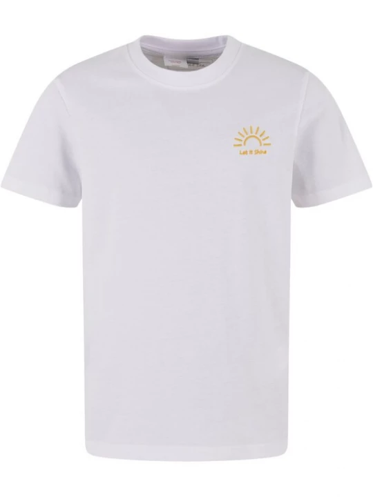 Obrázek produktu Mister Tee Tričko 'Let It Shine Sun'  oranžová / bílá
