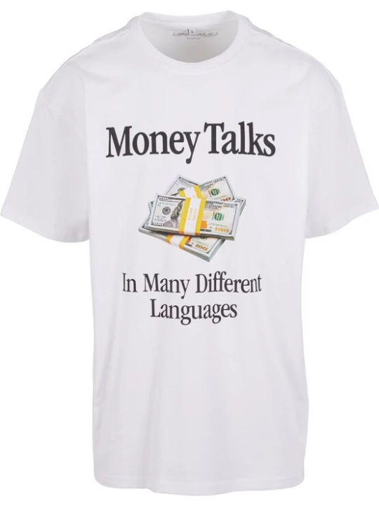 Obrázek produktu Mister Tee Tričko 'Money Talks' žlutá / zelená / černá / bílá