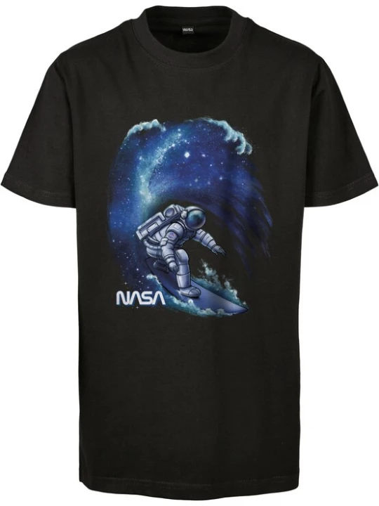Obrázek produktu Mister Tee Tričko 'NASA' modrá / černá / bílá