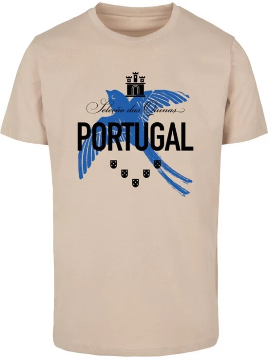 Obrázek produktu Mister Tee Tričko písková / modrá / černá