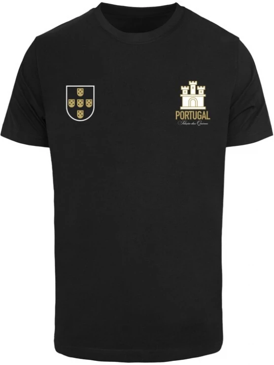 Obrázek produktu Mister Tee Tričko 'Portugal'  žlutá / černá / bílá
