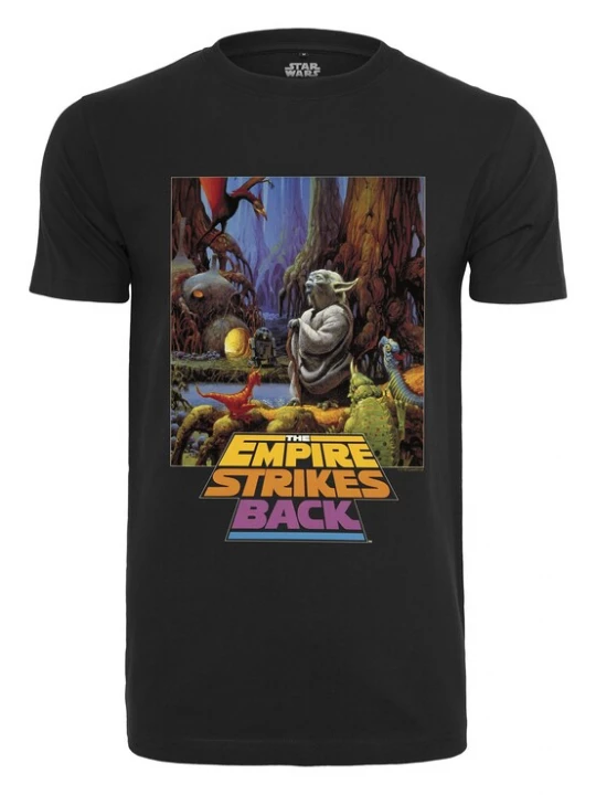 Obrázek produktu Mister Tee Tričko 'Star Wars Yoda Poster' mix barev / černá
