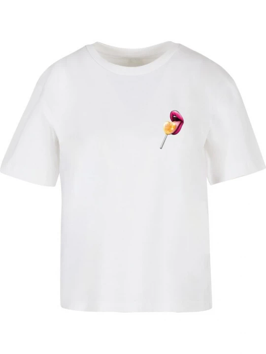 Obrázek produktu Mister Tee Tričko 'Sugar Bomb'  žlutá / šedá / růžová / bílá
