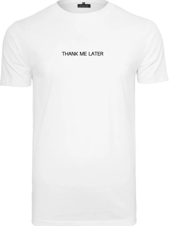 Obrázek produktu Mister Tee Tričko 'Thank Me Later'  černá / bílá