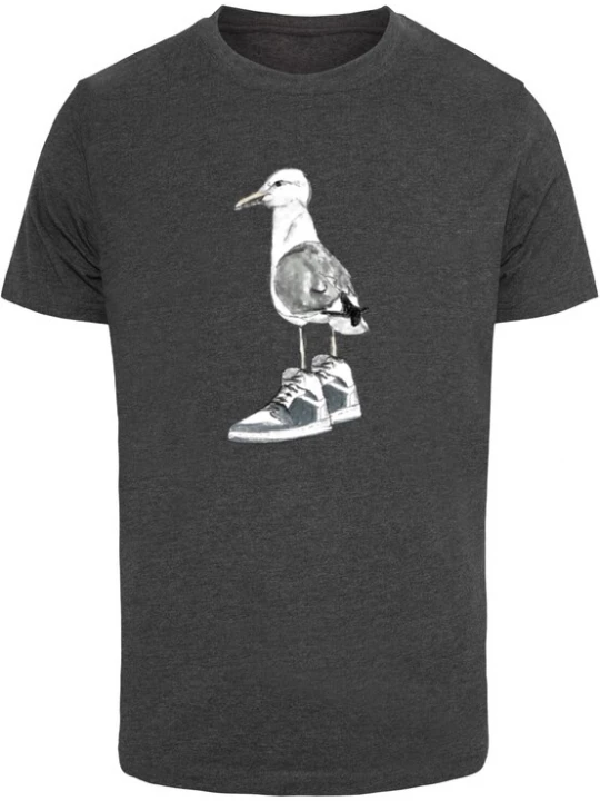Obrázek produktu Mister Tee Tričko  tmavě šedá / černá / bílá