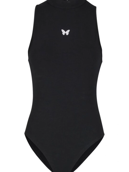 Obrázek produktu Mister Tee Tričkové body 'Fly Away' černá / bílá