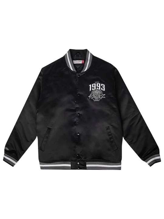 Obrázek produktu Mitchell & Ness Přechodná bunda šedá / černá / bílá
