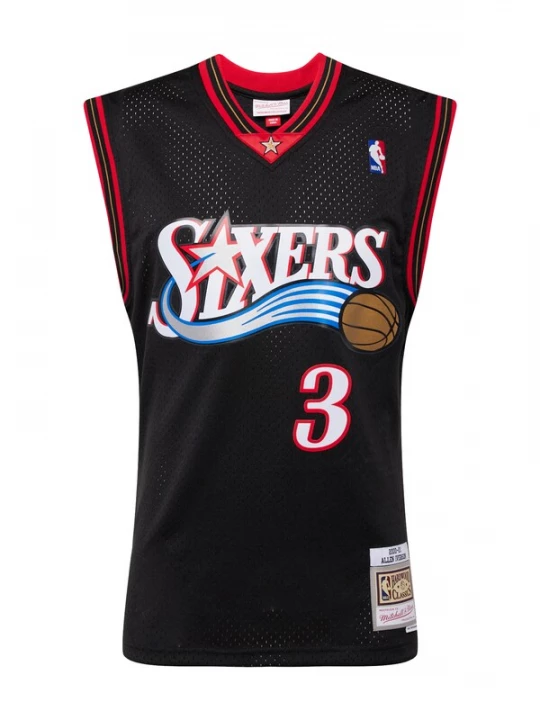 Obrázek produktu Mitchell & Ness Tričko 'Philadelphia 76ers Allen Iverson'  modrá / červená / černá / bílá