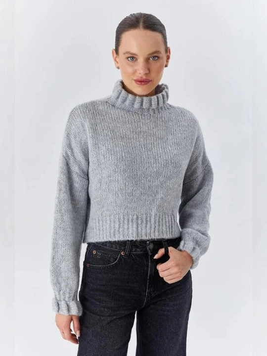 Obrázek produktu MixRay Svetr 'Pullover' šedá