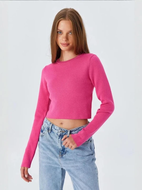 Obrázek produktu MixRay Svetr 'Pullover' svítivě růžová