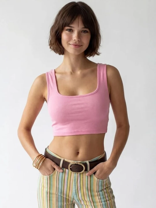 Obrázek produktu MixRay Top 'Tanktops & Camis' pink