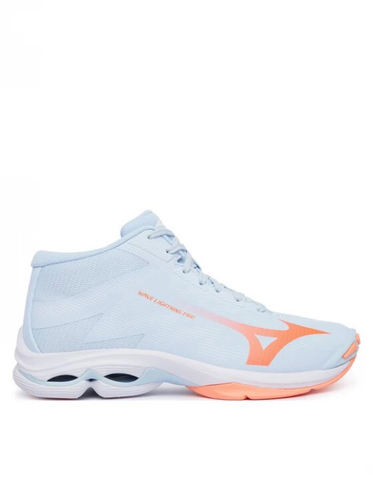 Obrázek produktu Mizuno Sálovky Wave Lightning Pro Mid V1GC2665 Světle modrá