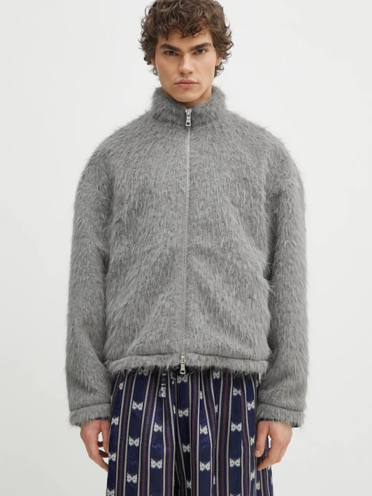Obrázek produktu MKI MIYUKI ZOKU Bunda MKI MIYUKI ZOKU Faux Alpaca Track Jacket