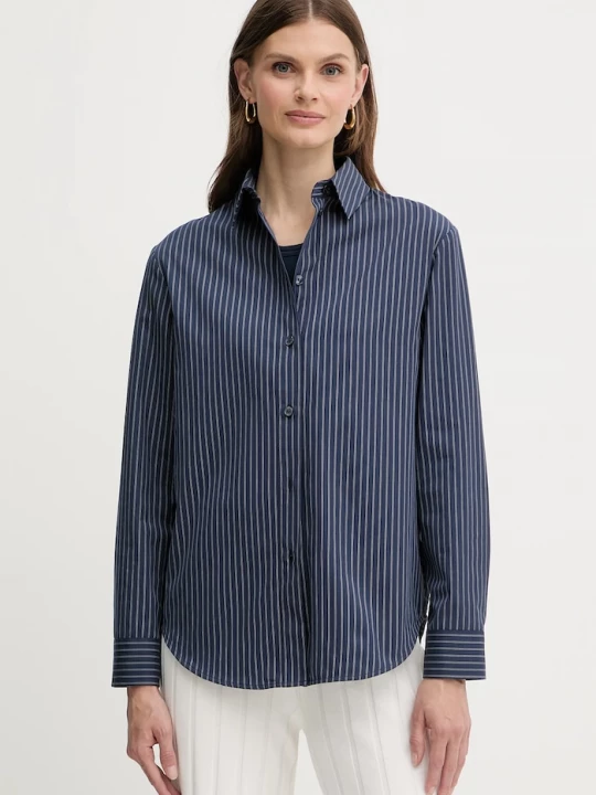 Obrázek produktu MM by Max Mara Bavlněná košile MM by Max Mara EFFIGE námořnická modř