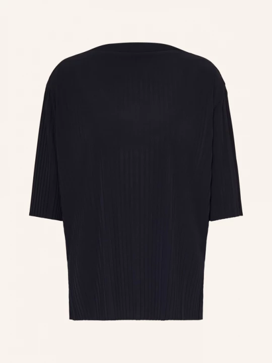 Obrázek produktu Mm By Max Mara Blůza Caraffa S 3/4 Rukávy A Plisováním tmavě modrá