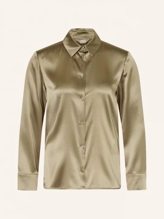 Obrázek produktu Mm By Max Mara Hedvábná Košile Quarto khaki